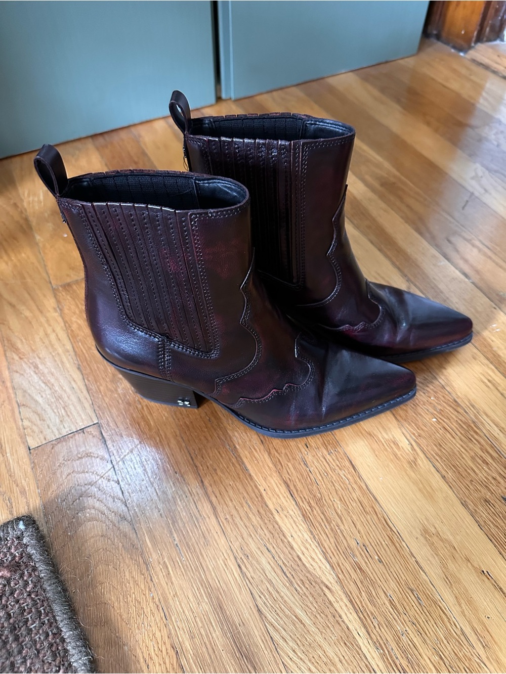 Sam Edelman western booties
